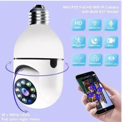 camara bombillo 360